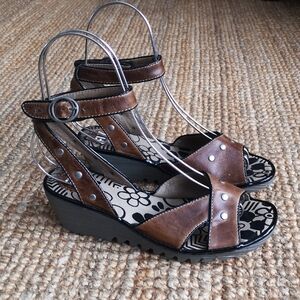 Fly London studded strappy sandals